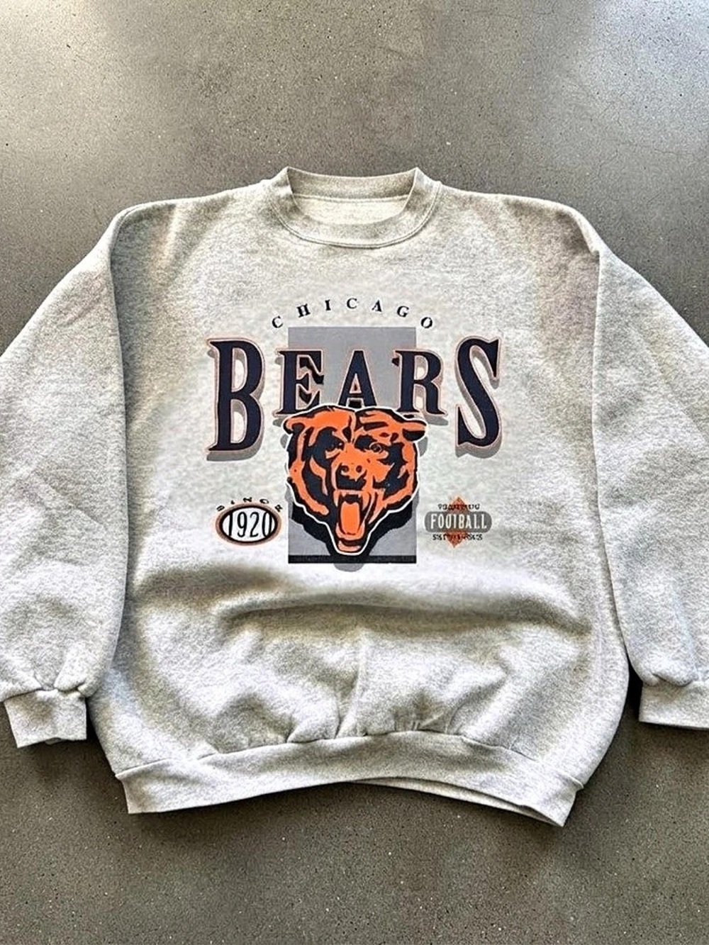 Chicago Bears Graphic Sweatshirt Gray Like New